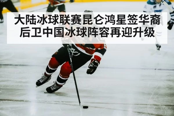 大陆冰球联赛昆仑鸿星签华裔后卫中国冰球阵容再迎升级